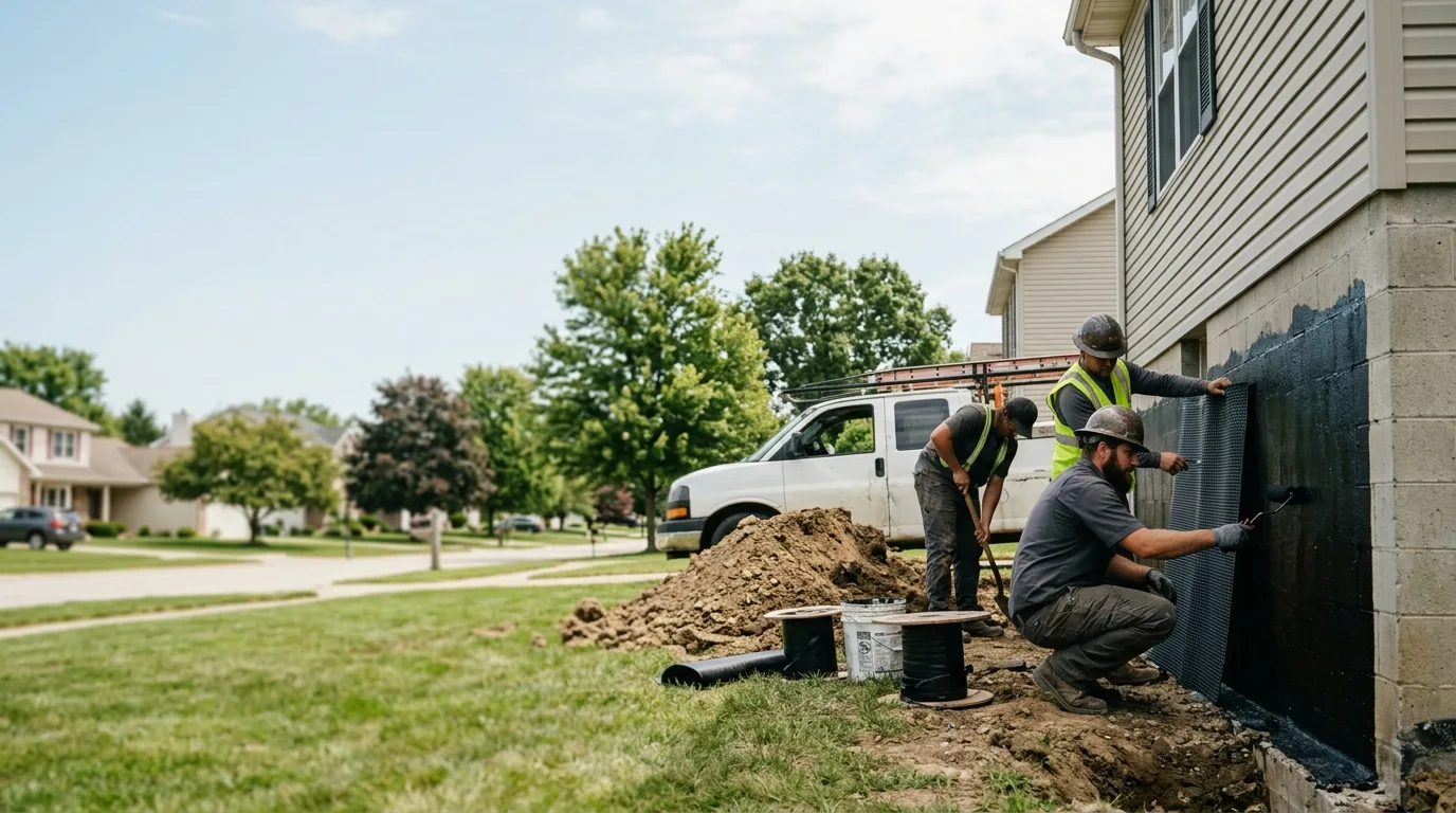 Basement Waterproofing in Milford, IL near me